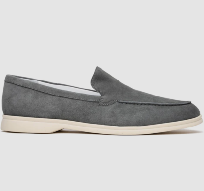 Sapatênis Loafer Masculino em Couro Nobre Natural e Sola EVA –