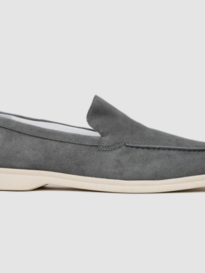 Sapatênis Loafer Masculino em Couro Nobre Natural e Sola EVA