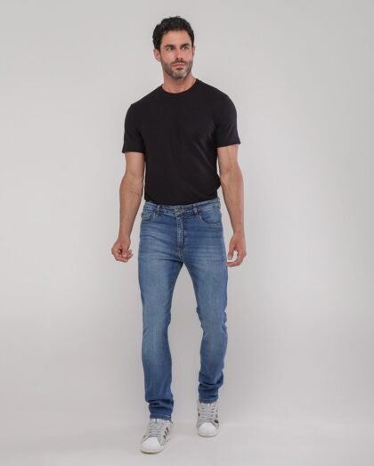 CALÇA CONSCIÊNCIA JEANS SLIM FIT SKY MÉDIA