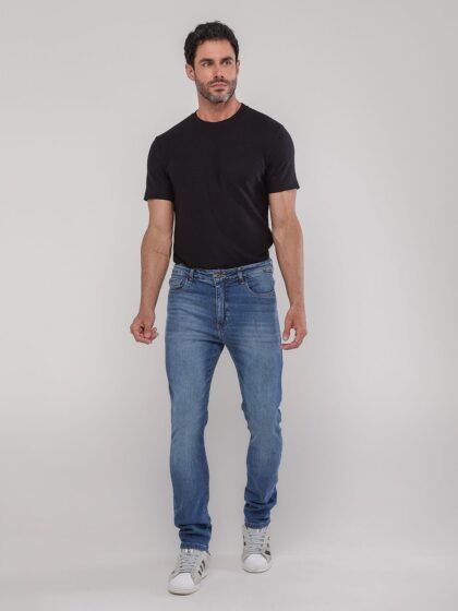 CALÇA CONSCIÊNCIA JEANS SLIM FIT SKY MÉDIA 25139