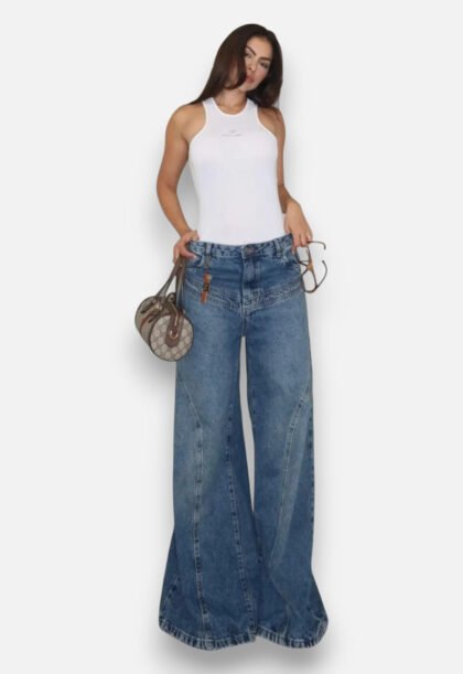 Calça jeans Consciência Wide Hanger
