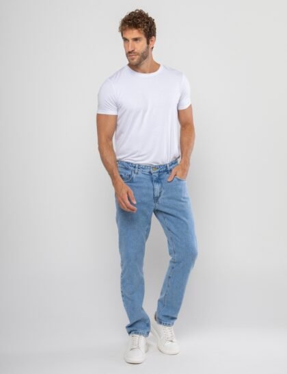 Calça Jeans Masculina Consciência Slim Fit Clara