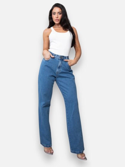 Calça Jeans Consciência Reta 02940 Sky Média
