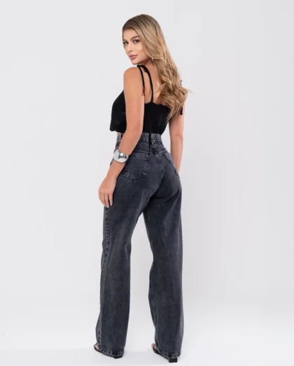 Calça Jeans Consciência Wide Leg Vintage