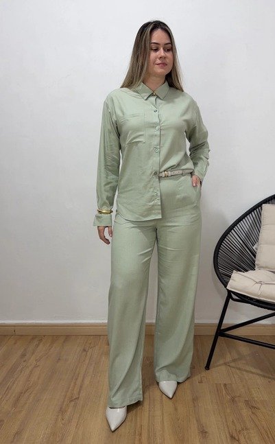 Conjunto Paola Andrade 100% linho - Imagem 7